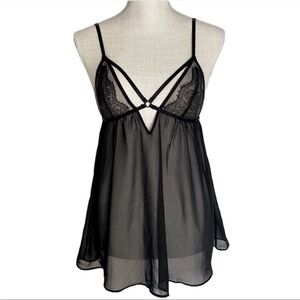 • Victoria's Secret • NWOT Very Sexy Strappy Lace Babydoll